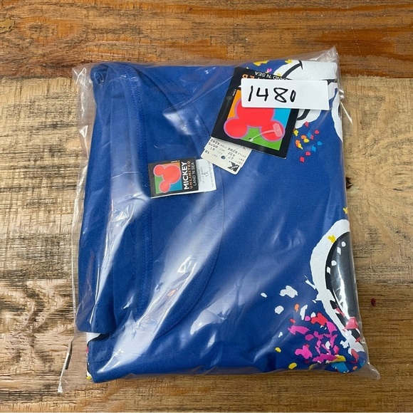 VTG Mickey Unlimited Mickey Mouse Disney Land ‘N Sea Graphic T-Shirt 1X - Picture 10 of 10